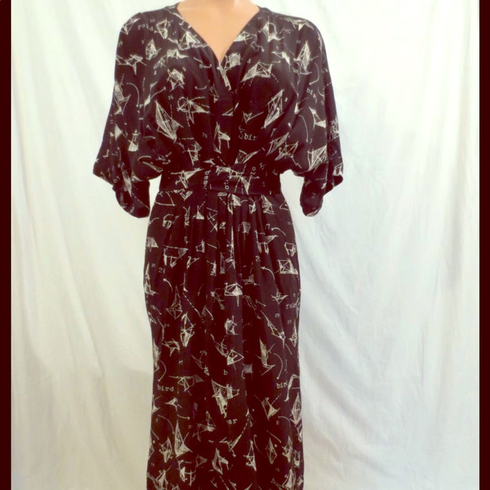 Paper crane dress